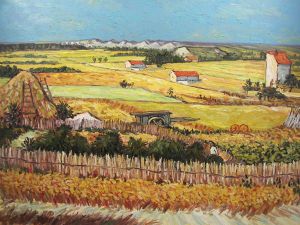 The Harvest III -   Vincent Van Gogh Oil Painting