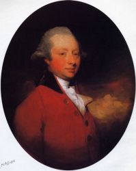 Sir William Molesworth -   Gilbert Stuart Oil Painting