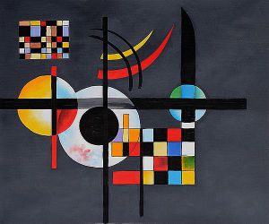 Gravitation -   Wassily Kandinsky Oil Painting