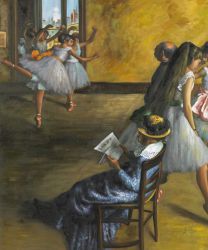 The Ballet Class - Edgar Degas Oil Painting