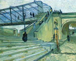 The Trinquetaille Bridge -  Vincent Van Gogh oil painting