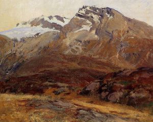 Coming Down from Mont Blanc - John Singer Sargent Oil Painting