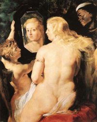 Venus at a Mirror - Oil Painting Reproduction On Canvas