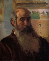 Self Portrait II - Camille Pissarro Oil Painting