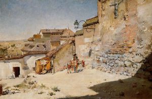 Sunny Spain -  William Merritt Chase Oil Painting