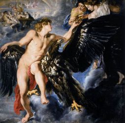 The Abduction of Ganymede - Peter Paul Rubens oil painting