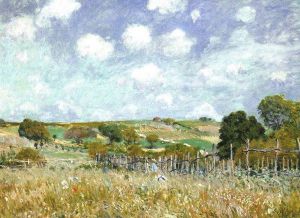 Meadow -   Alfred Sisley Oil Painting