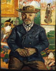 Portrait of Pere Tanguy V - Vincent Van Gogh Oil Painting