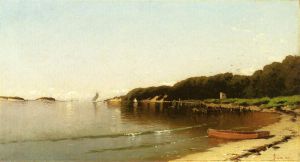 Sailing off the New England Coast -   Alfred Thompson Bricher Oil Painting