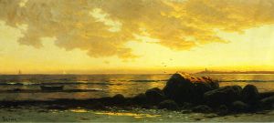 Seascape II - Alfred Thompson Bricher Oil Painting