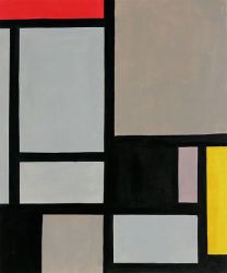 Composition No.2 - Piet Mondrian Oil Painting