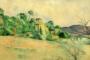 Landscape at Midday - Paul Cezanne Oil Painting