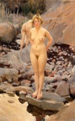 Helga -   Anders Zorn Oil Painting