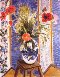 Poppies-Fireworks - Henri Matisse oil painting,