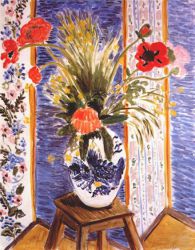 Poppies-Fireworks -   Henri Matisse oil painting,