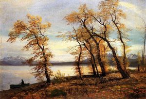 Lake Mary, California -   Albert Bierstadt Oil Painting