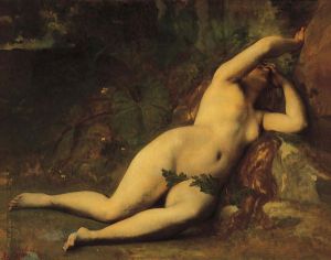 Eve After the Fall -   Alexandre Cabanel Oil Painting