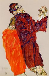 The Truth was Revealed -  Egon Schiele Oil Painting