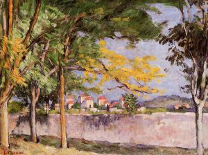 The Road II -  Paul Cezanne Oil Painting