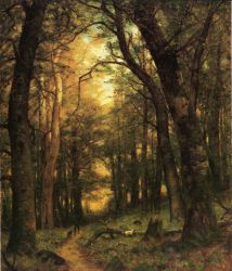The Old Hunting Ground - Thomas Worthington Whittredge Oil Painting