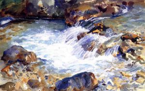 In the Tyrol - John Singer Sargent Oil Painting