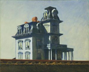 House by the Railroad -  Edward Hopper Oil Painting