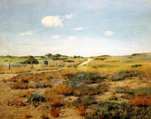 Shinnecock Hills 4 -  William Merritt Chase Oil Painting