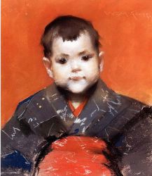 My Baby -  William Merritt Chase Oil Painting