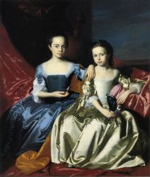 Mary and Elizabeth Royall - Oil Painting Reproduction On Canvas