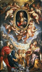 Madonna della Vallicella - Peter Paul Rubens Oil Painting