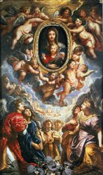 Madonna della Vallicella -  Peter Paul Rubens Oil Painting