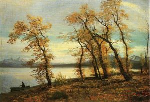 Lake Mary, California II - Albert Bierstadt Oil Painting