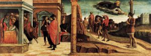 Polyptych of San Vincenzo Ferreri (predella) IV -  Giovanni Bellini Oil Painting