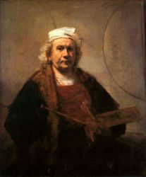 Self Portrait 10 - Rembrandt van Rijn Oil Painting