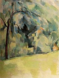 Morning in Provence -   Paul Cezanne Oil Painting