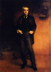 Edwin Booth -  John Singer Sargent Oil Painting