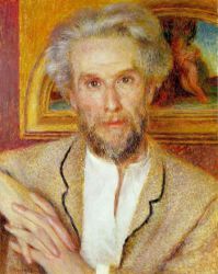 Portrait of Victor Chocquet - Pierre Auguste Renoir Oil Painting