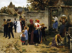 The Wedding Procession - by Guillaume Seignac