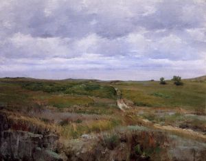 Over the Hills and Far Away -  William Merritt Chase Oil Painting