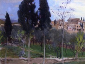 Mediterranean Landscape - John Singer Sargent Oil Painting