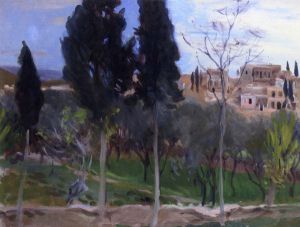 Mediterranean Landscape -   John Singer Sargent Oil Painting