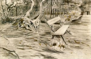 The Bench -  Vincent Van Gogh Oil Painting