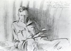 Henry Tonks - John Singer Sargent Oil Painting