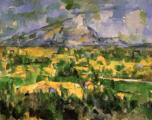 Mont Sainte-Victoire XI - Paul Cezanne Oil Painting