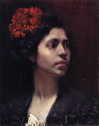 Spanish Girl - Oil Painting Reproduction On Canvas