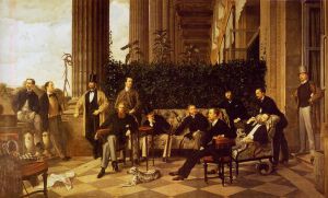 The Circle of the Rue Royale - James Tissot oil painting