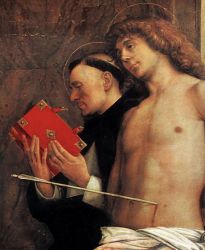 San Giobbe Altarpiece (detail) - Giovanni Bellini Oil Painting