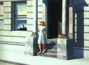 Summertime -  Edward Hopper Oil Painting