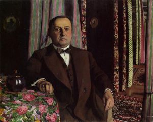 Portrait of Mr. Hasen - Felix Vallotton Oil Painting