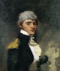 Jerome Bonapart -   Gilbert Stuart Oil Painting